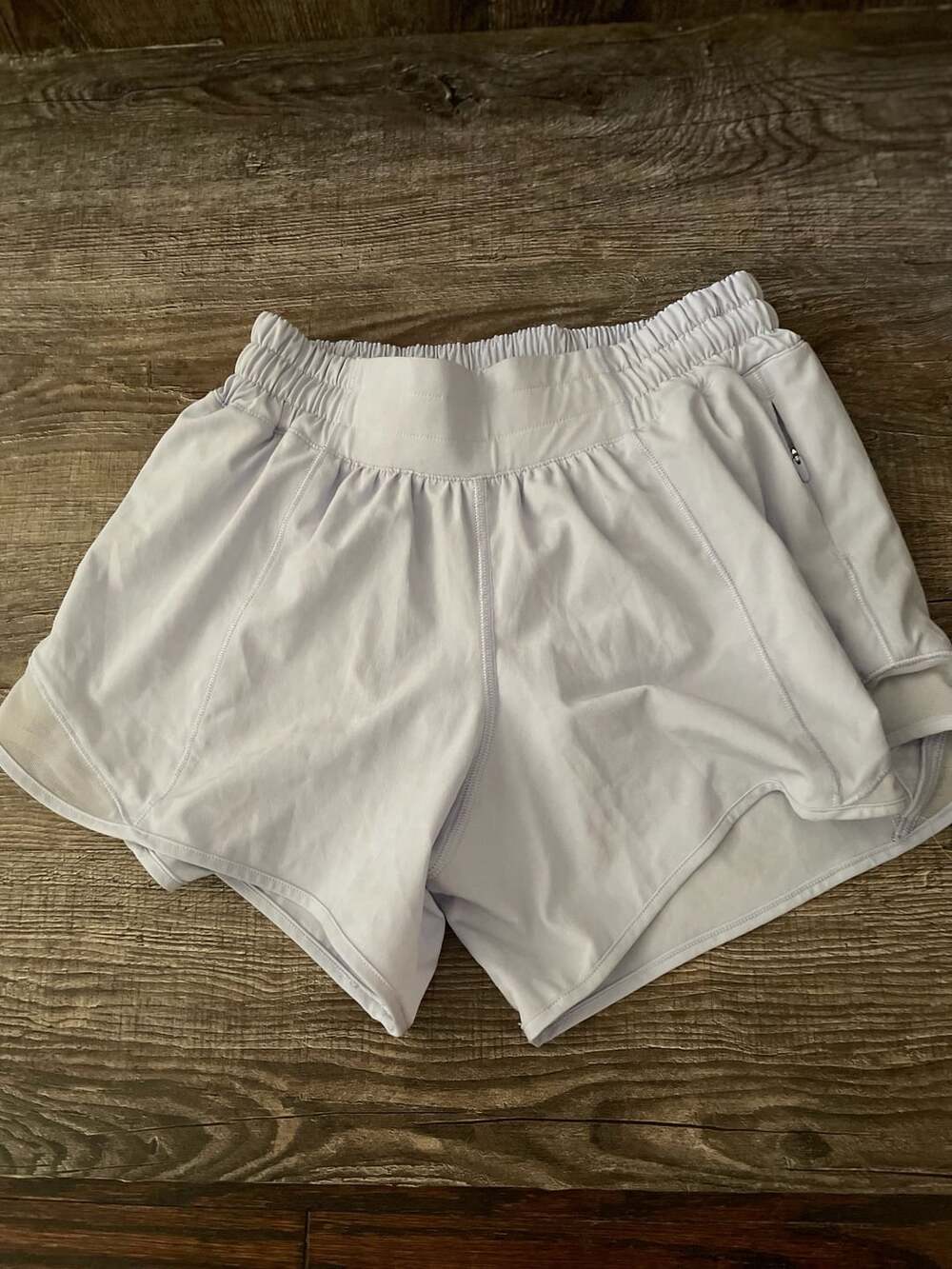 Lululemon Hotty Hot Short Size 4 Light Blue Athletic Gym